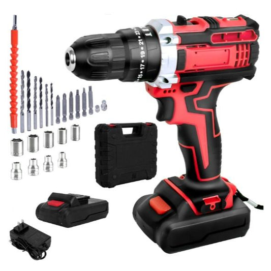 Professional Cordless Drill - Multi-Color Options